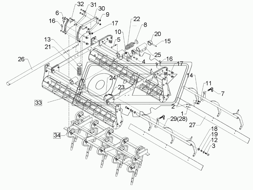 Kompaktor section 1,5m-GZ 12-FK270-B