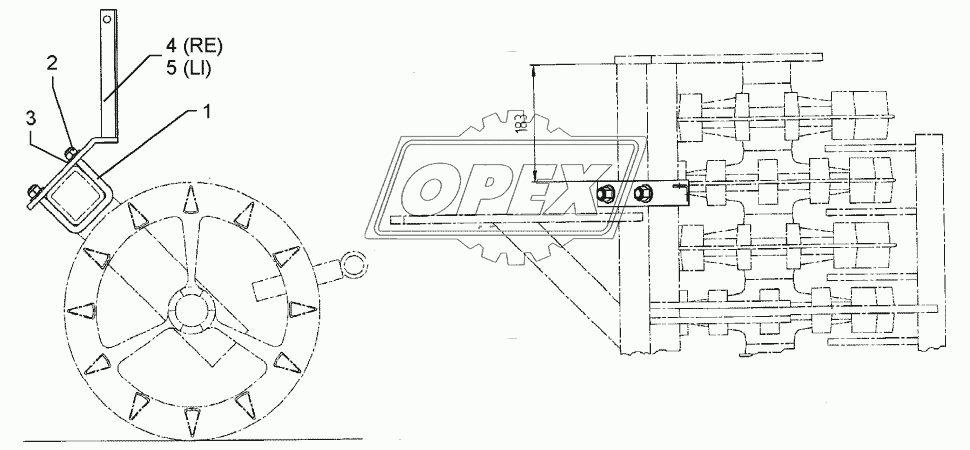 Carrier for light LH 13