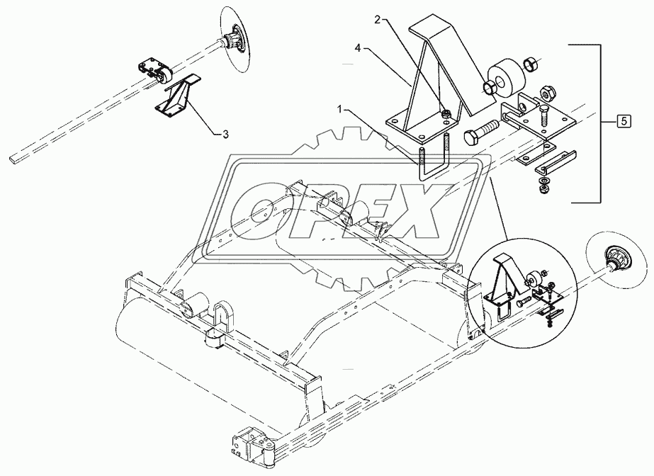 Bracket Kompaktor 500-600 KA