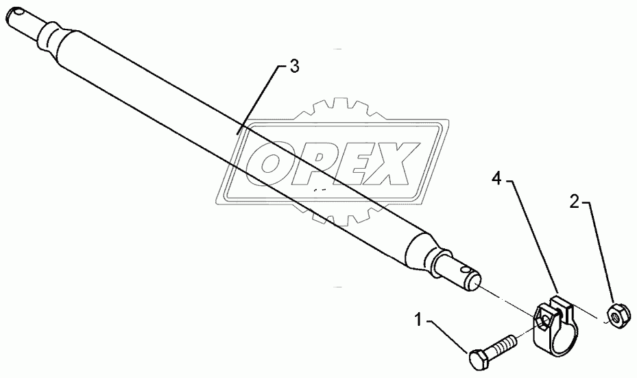 Lower link connection ED68 L1100 Z58 K700