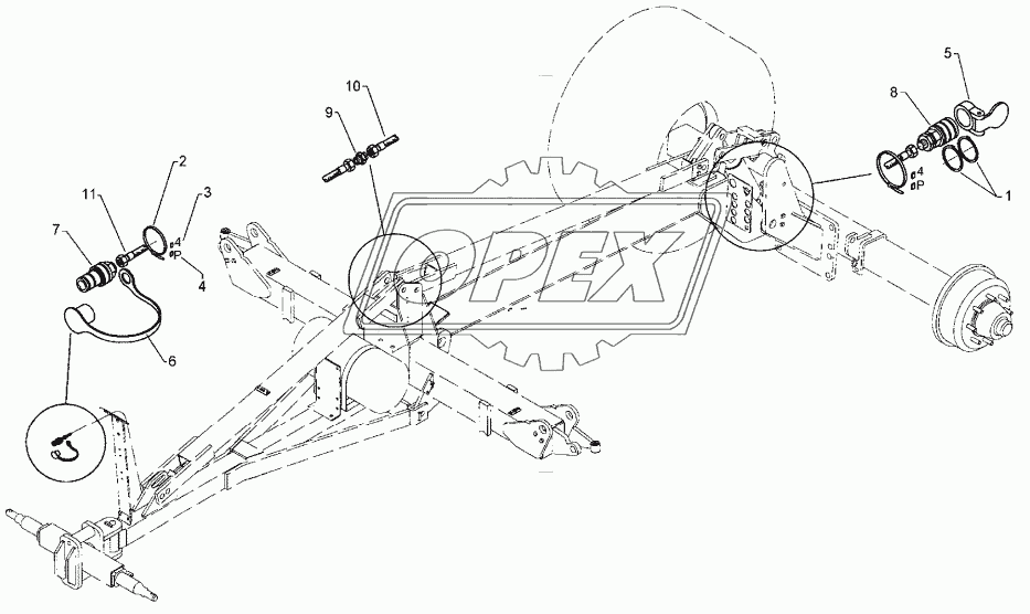 Hydraulic pipe Kompaktor KA-C 1