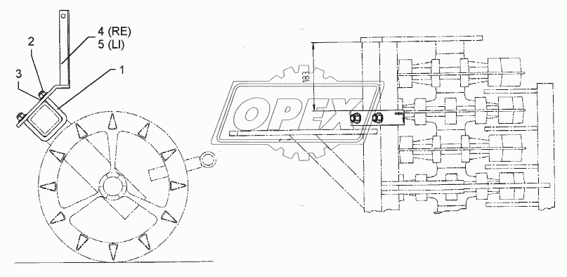 Carrier for light LH 13