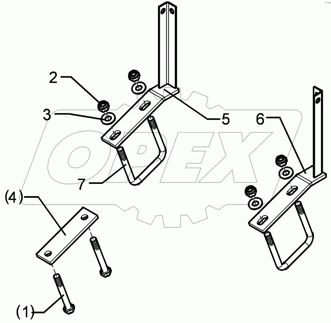  670 1644 Carrier for light