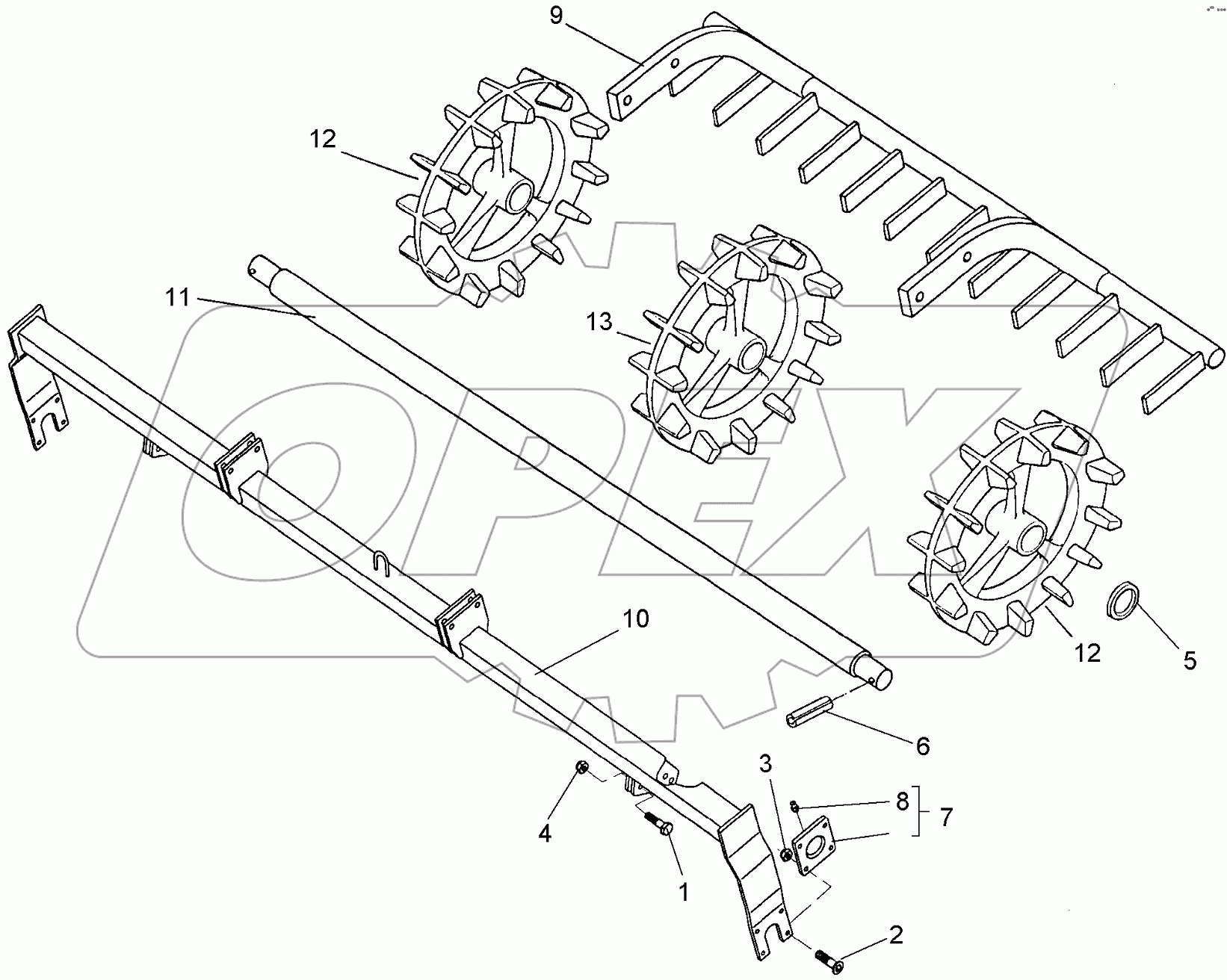  622 6650 Nockenring roller