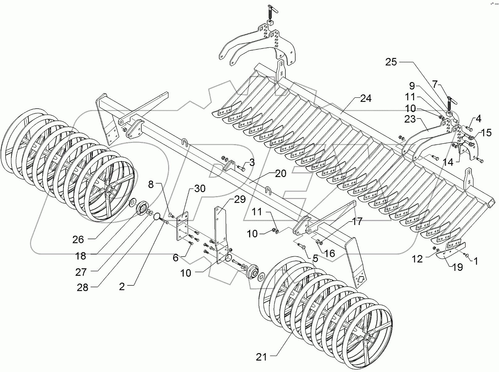  622 6884 Knife roller