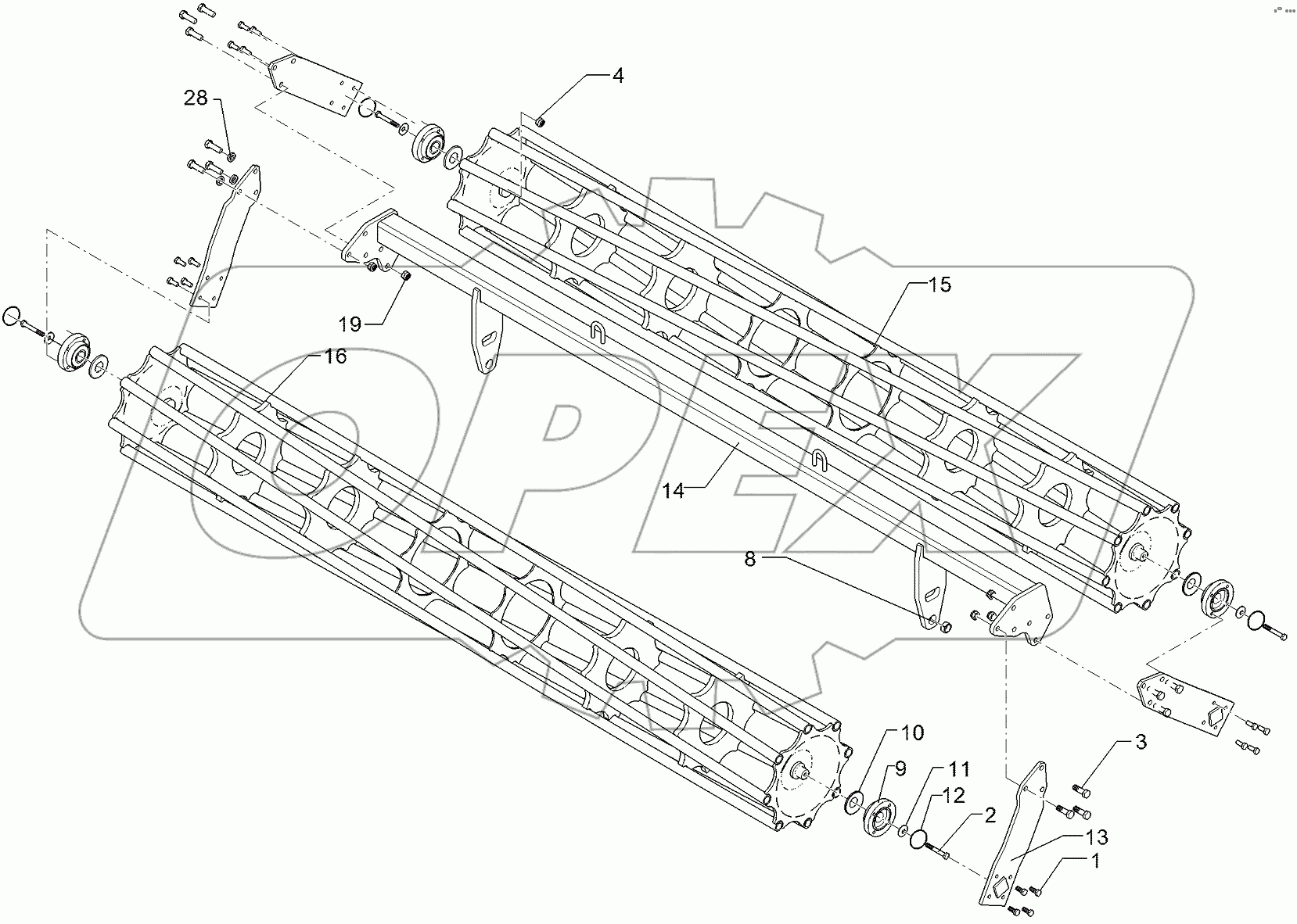  622 7359 Double roller