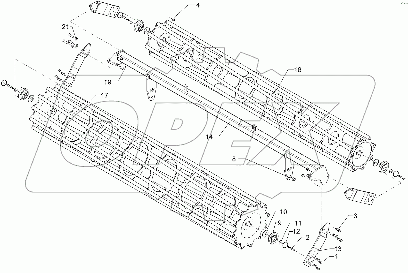  622 8308 Double roller