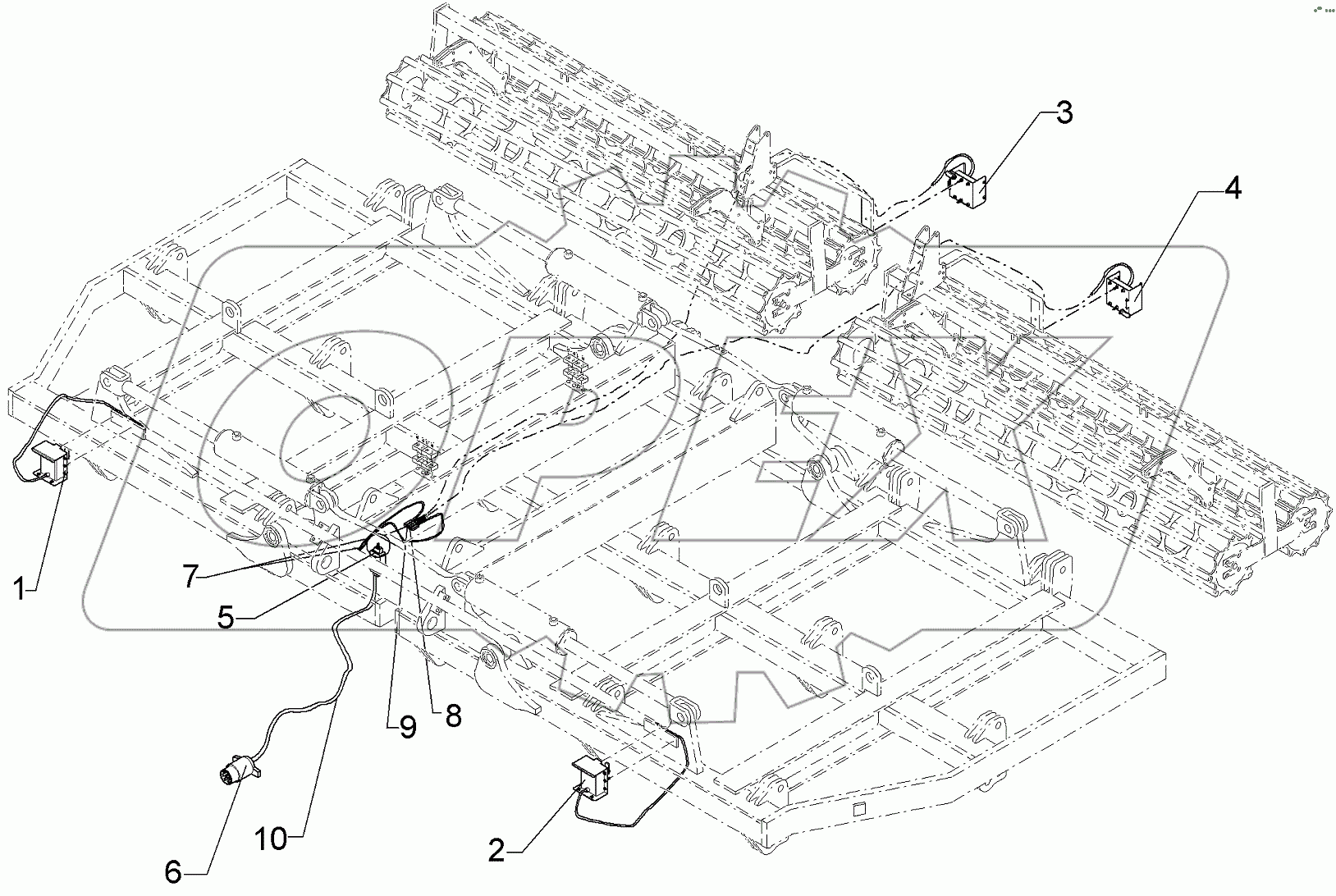  570 2050 Set of cables
