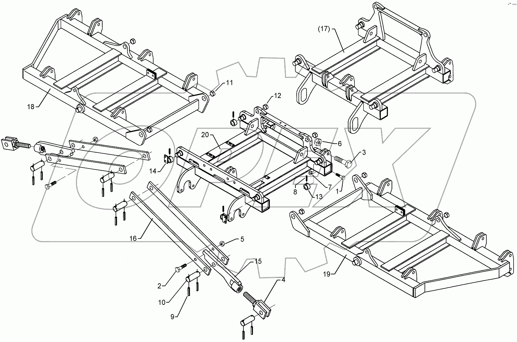  617 8214 Basic frame