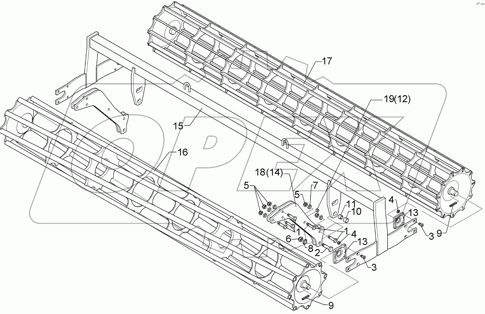  622 6686 Double roller