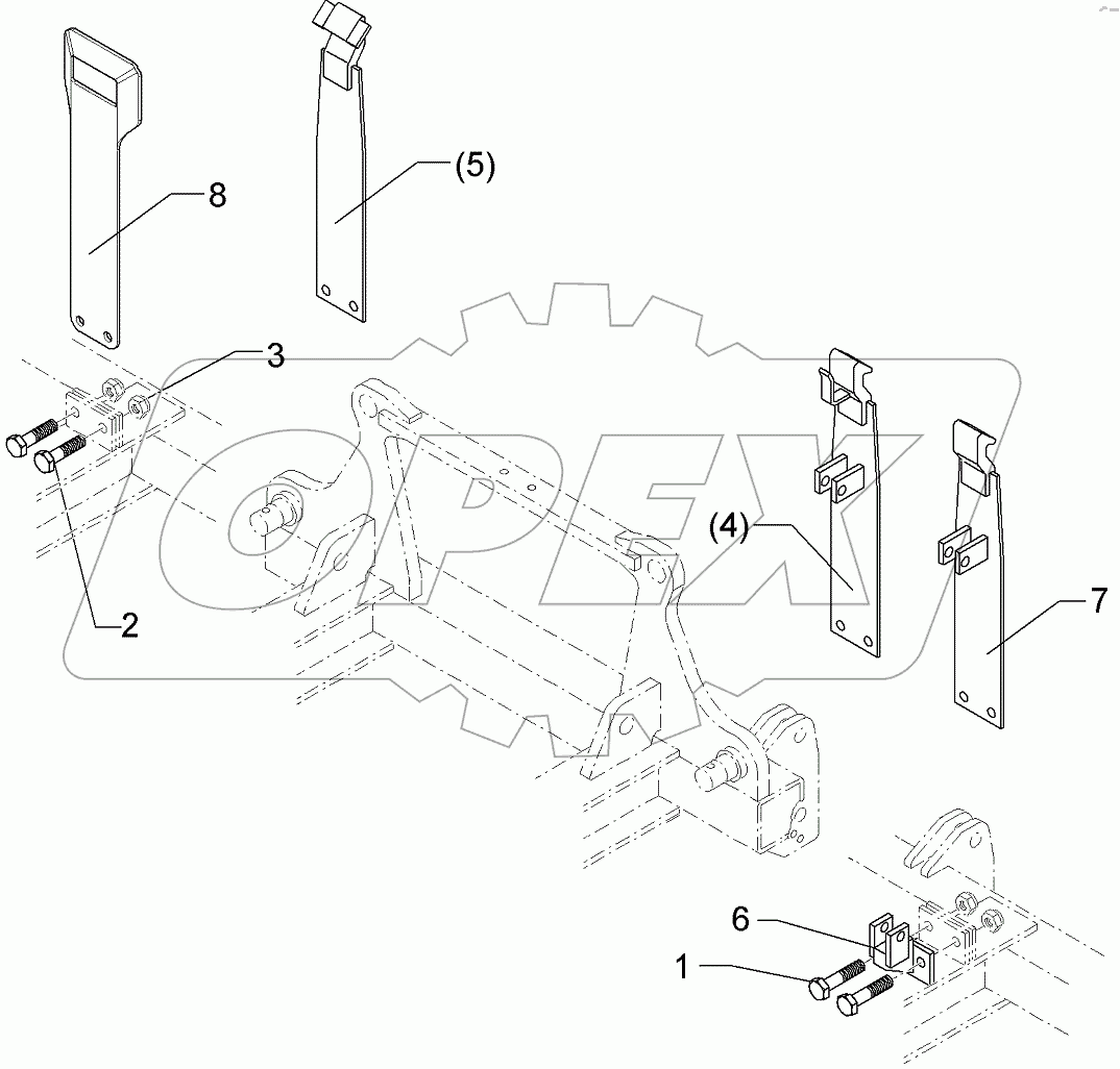  617 8147 Hydraulic locking device