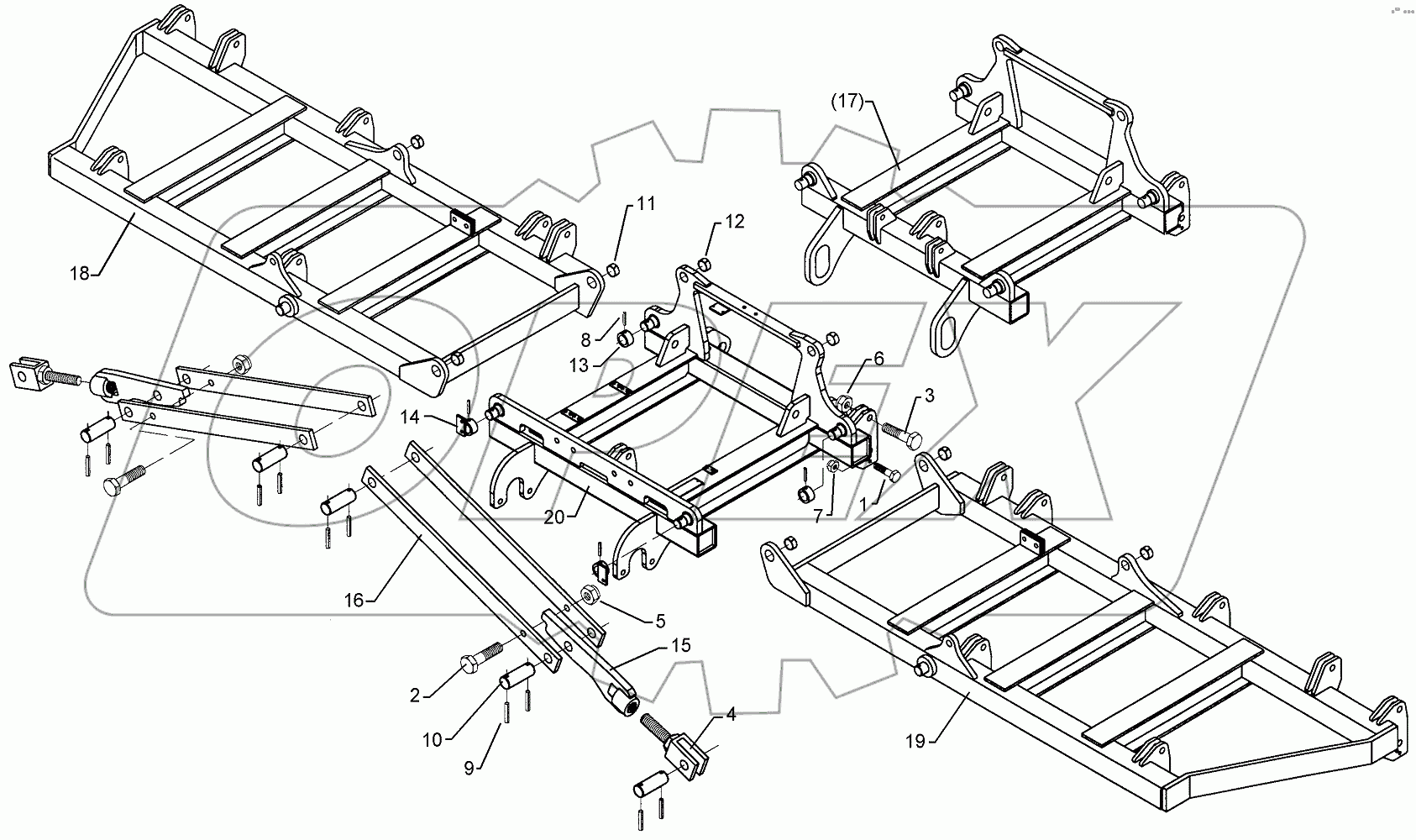 617 8216 Basic frame