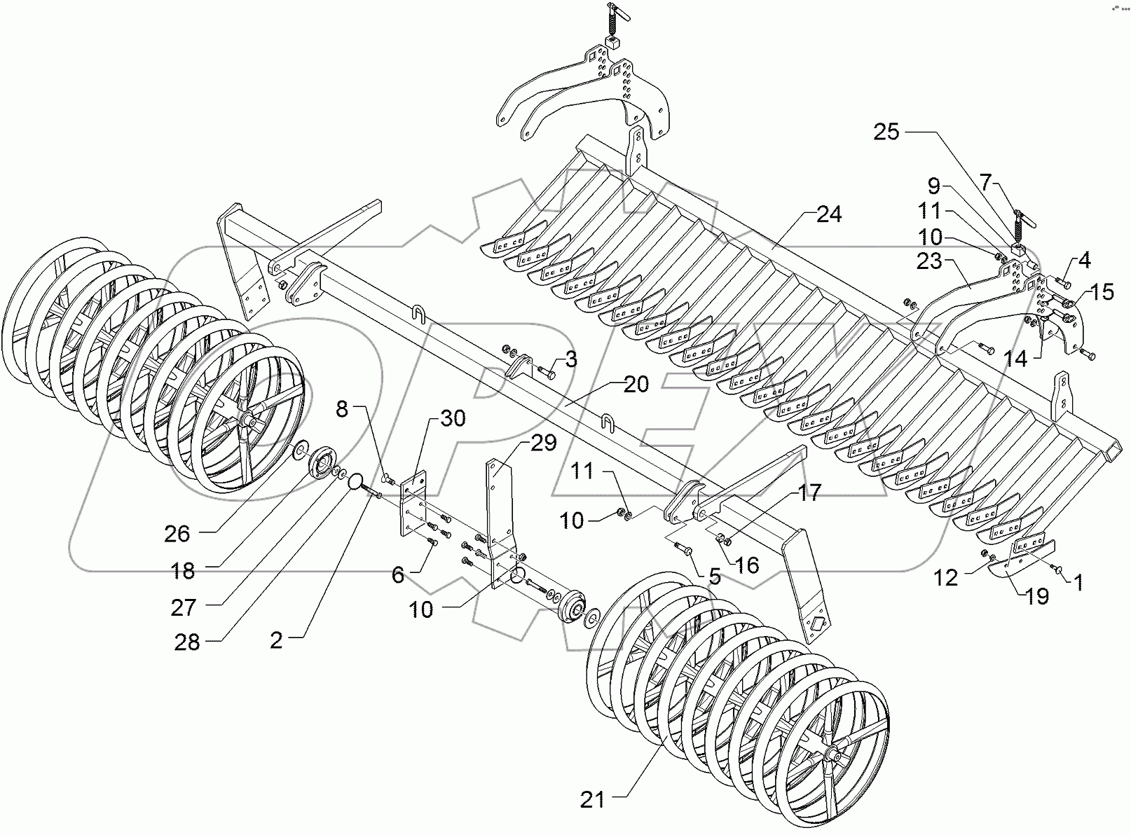  622 6888 Knife roller