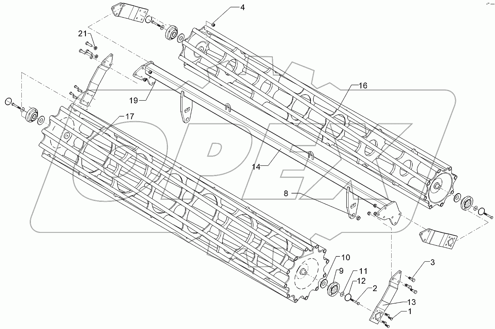  622 8314 Double roller