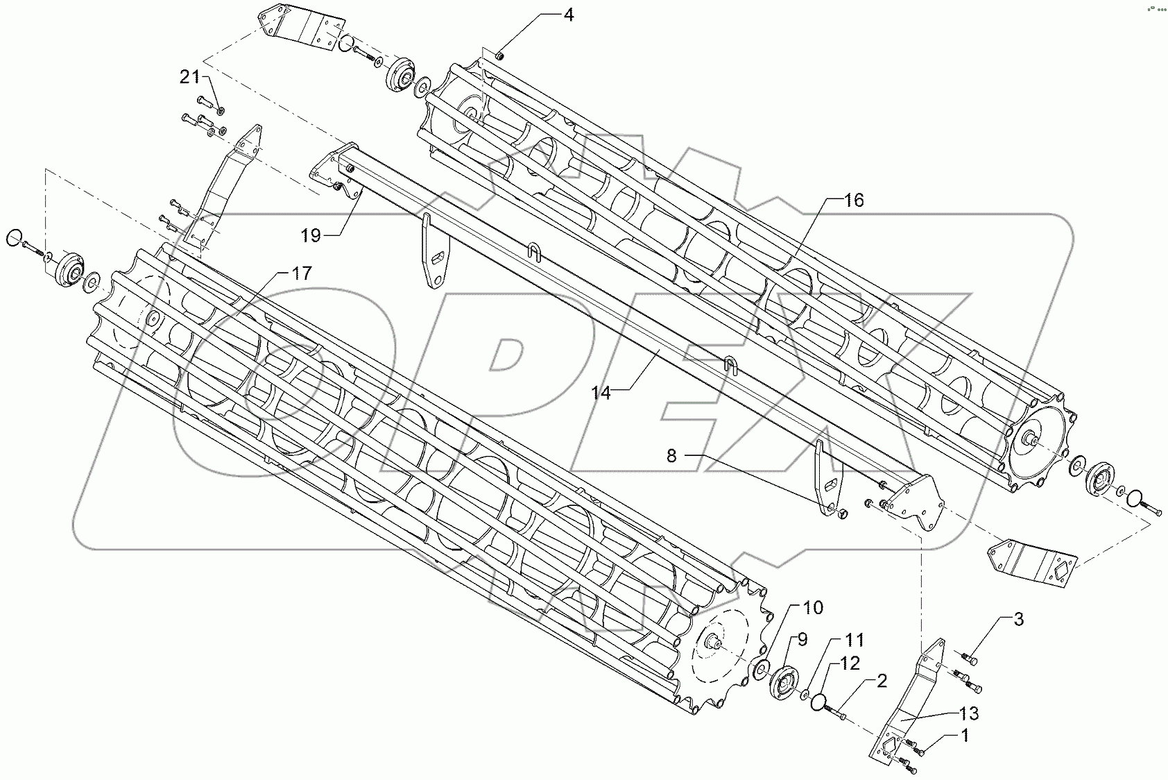  622 8315 Double roller