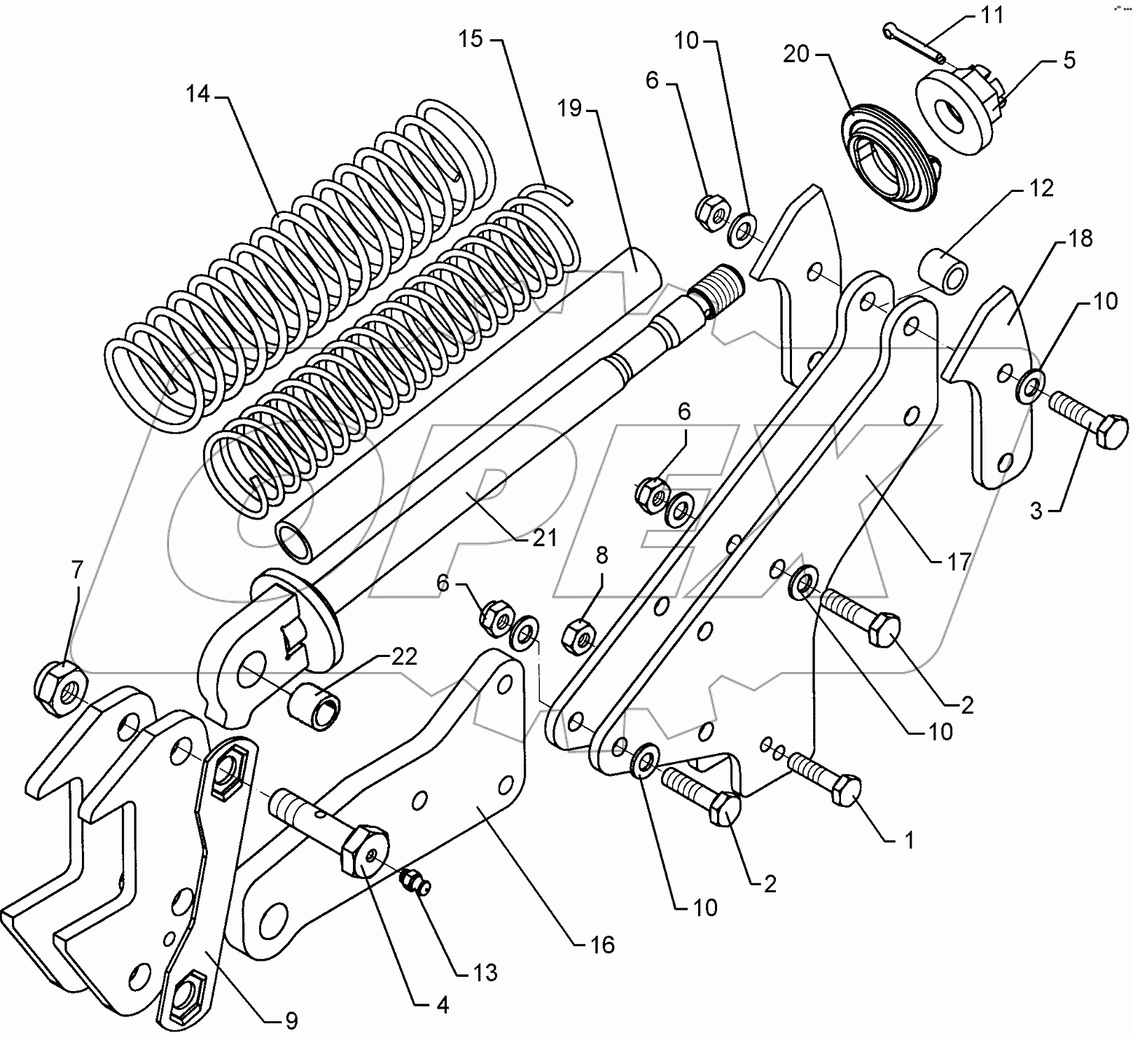  627 5720 Overload safety device