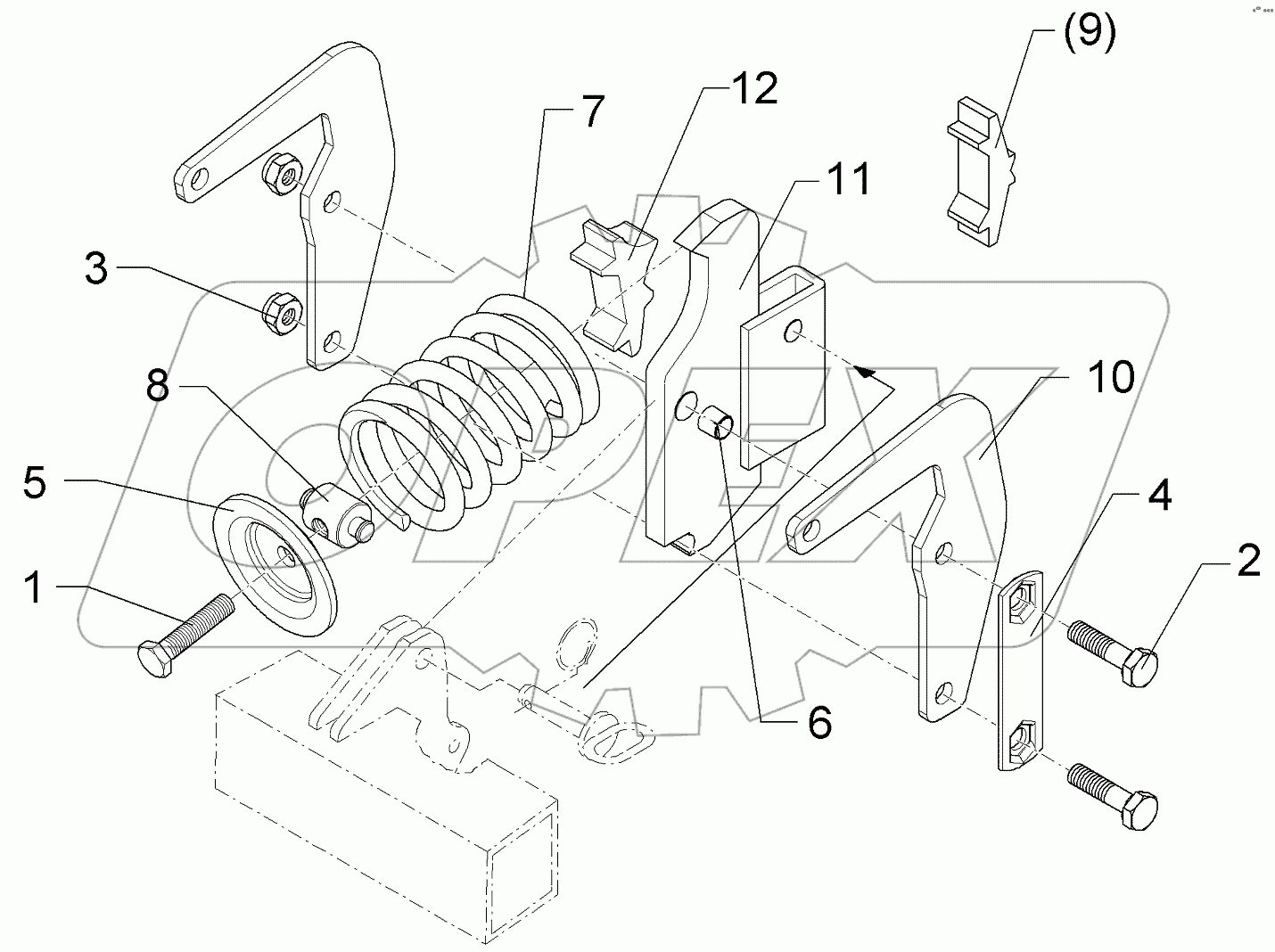  627 5695 Overload safety device