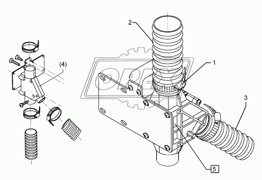 Tramline mechanism	1-F