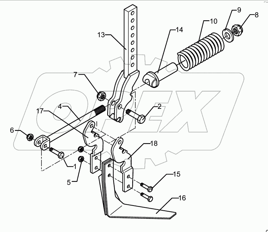 Track scraper FSU-VS33