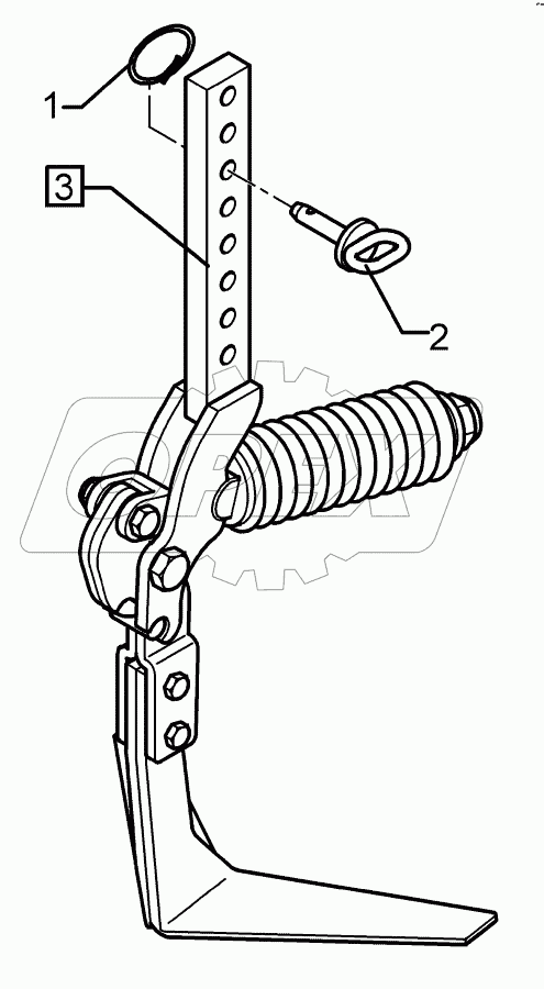 Track scraper FSU-VS33 Solitair 12 FAW
