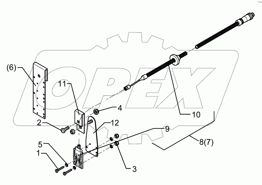 Sensor - filling level kpl. Solitair LH5000