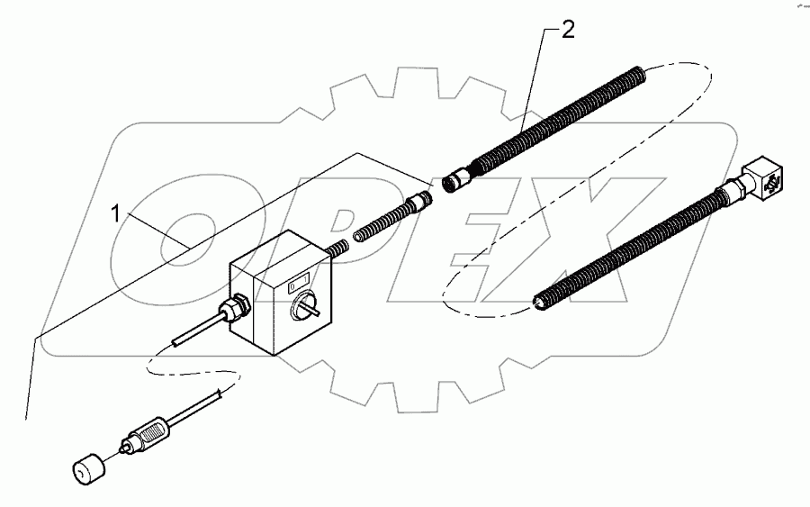 Electric assembly f.hy.harrow Solitair