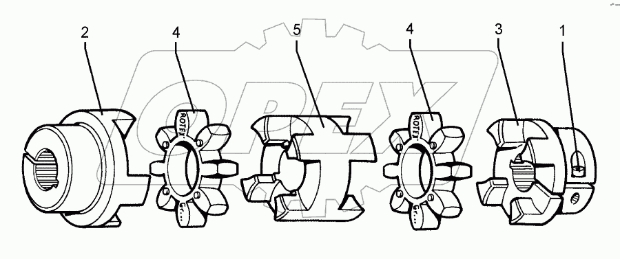 Coupling 1.3/8-6Z