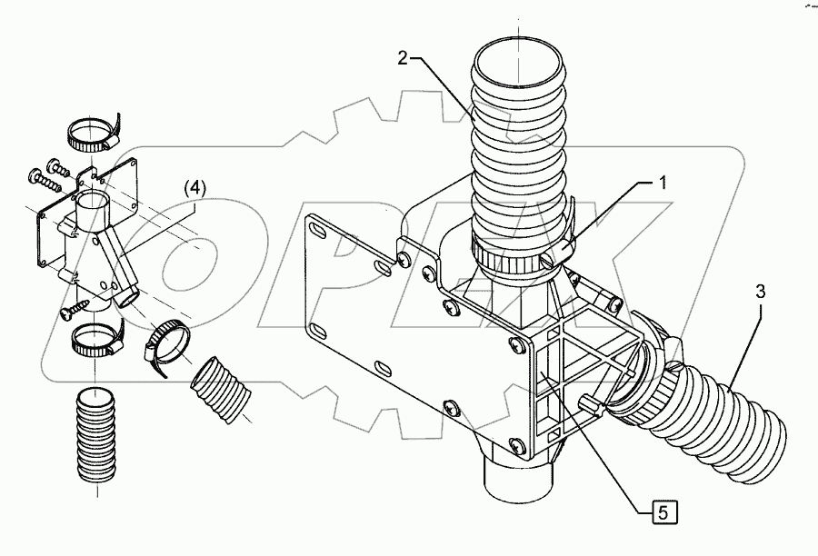 Tramline mechanism	1-F