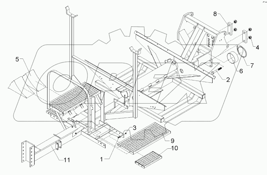 Basic frame Solitair 12