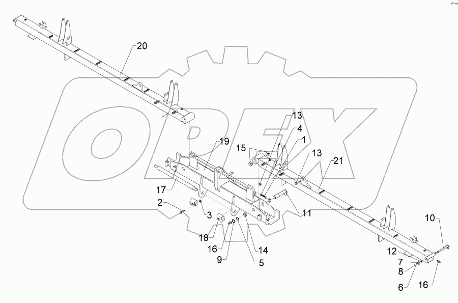 Folding frame Solitair 12/1000-K-175