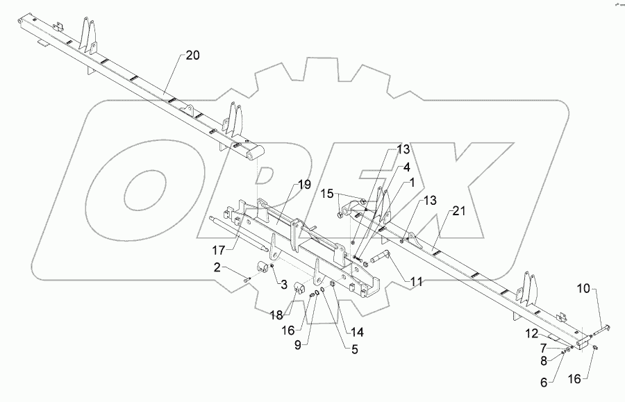 Folding frame Solitair 12/1000-K-125