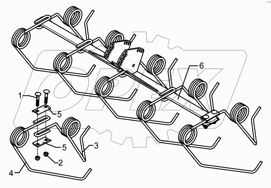 Levelling harrow S-1,25
