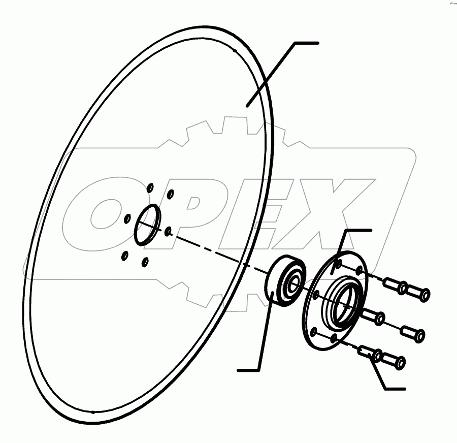 Disc D350/70/34x3 AA