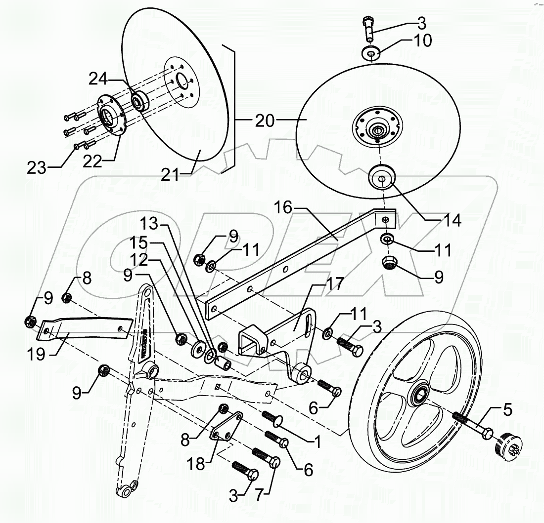 Pre-emergency marker DS-Ausfuhrung