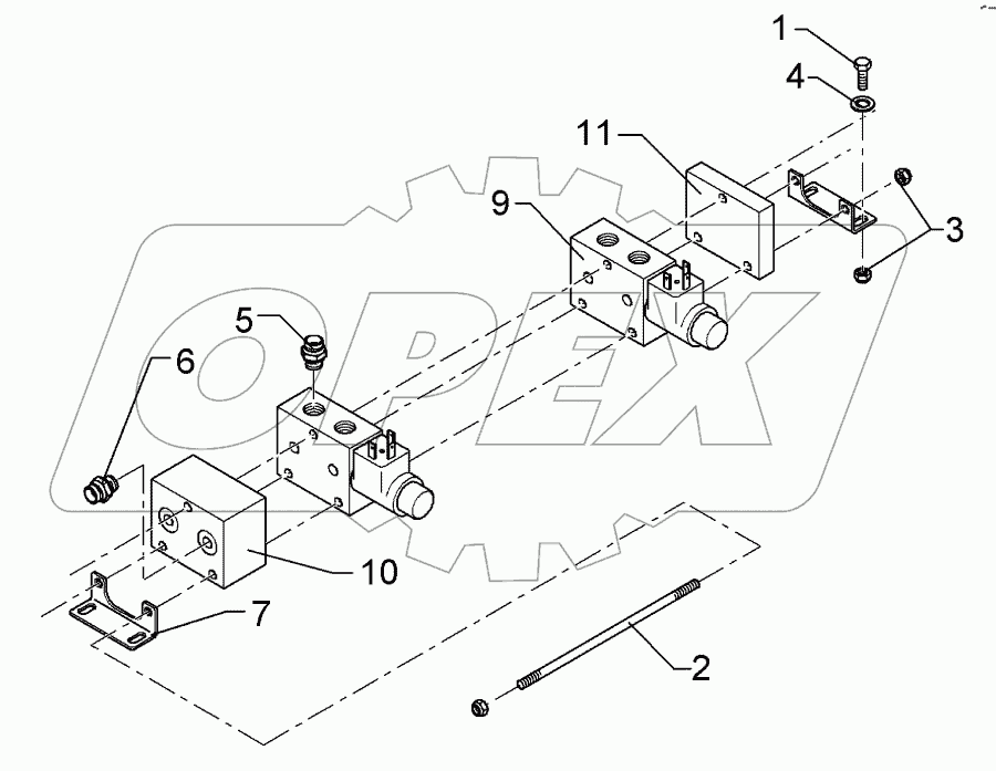 Control valve Solitair 2V-0M-0T