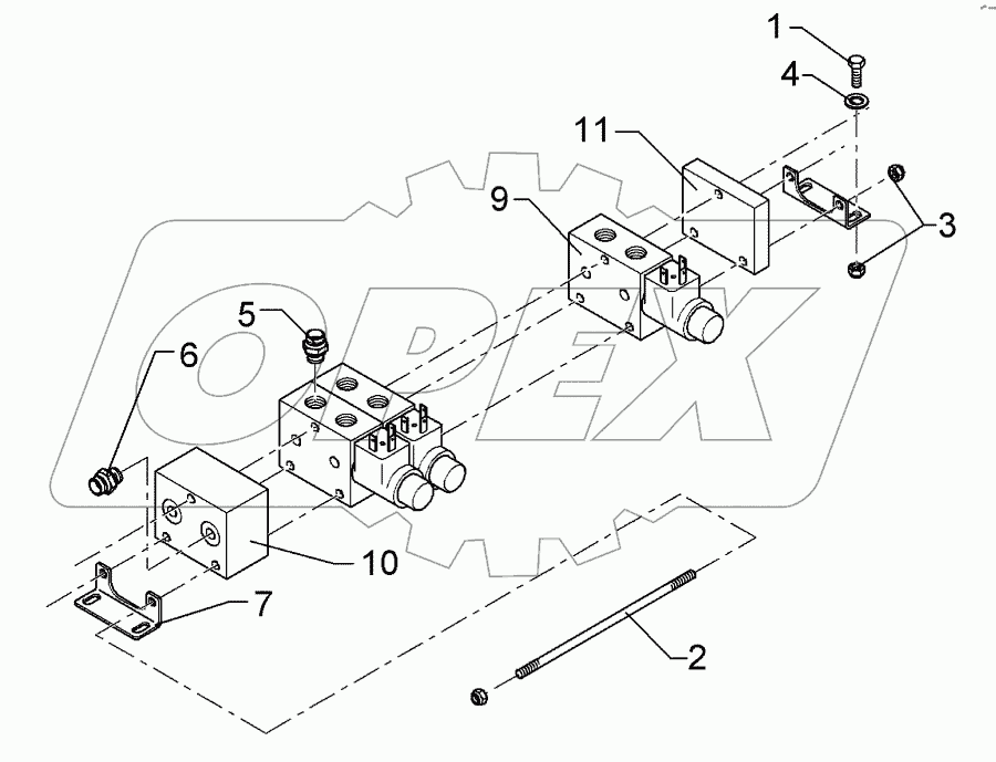 Control valve Solitair 3V-0M-0T