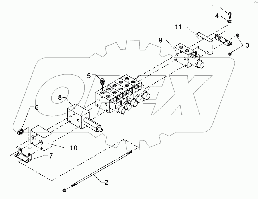 Control valve Solitair 0V-1M-6T