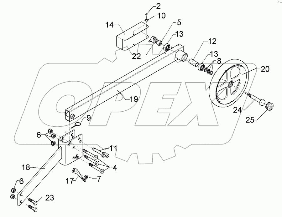 Drive wheel D350 Solitronic