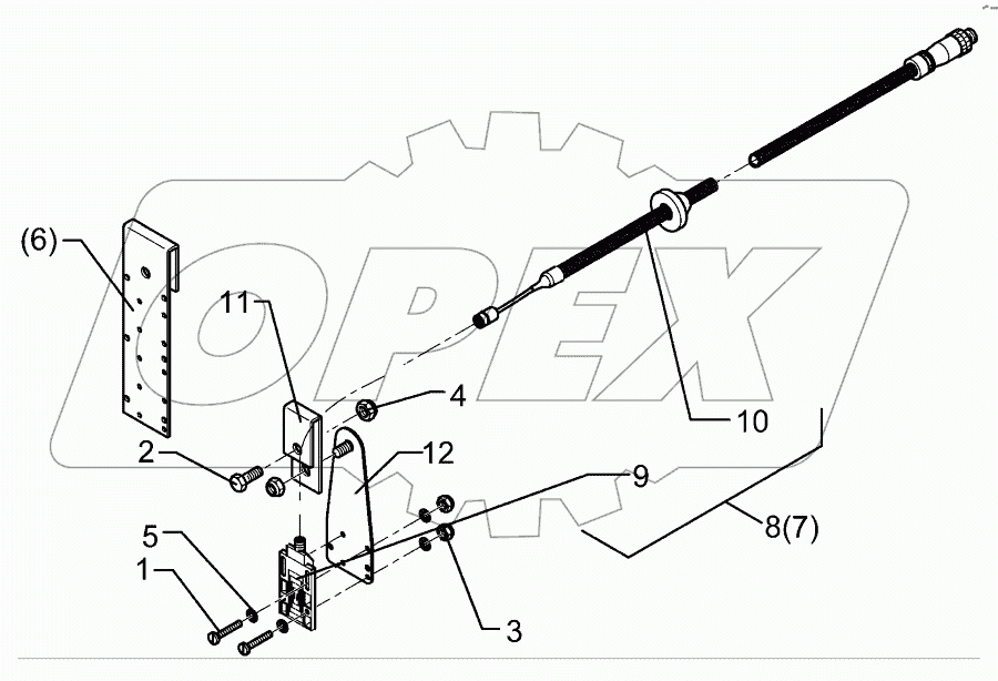 Sensor - filling level kpl. Solitair LH5000