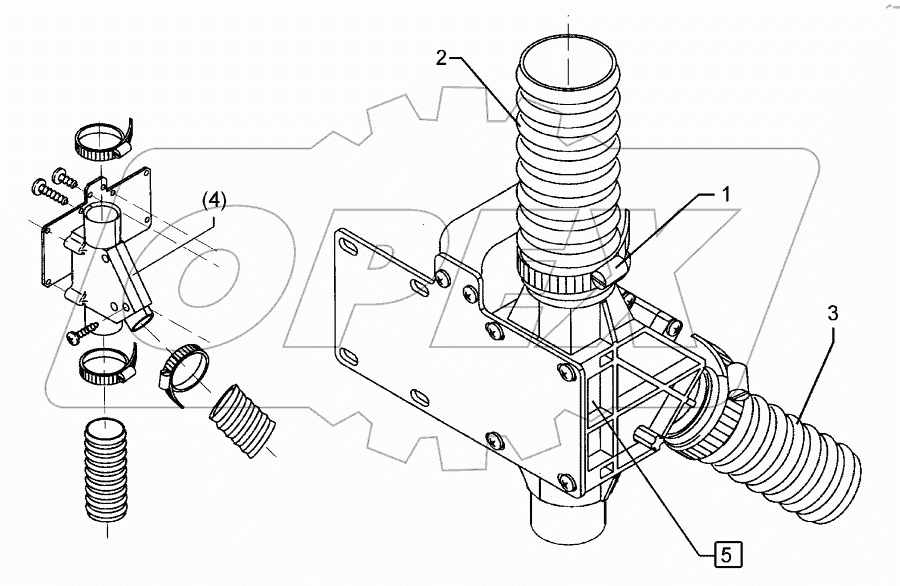 Tramline mechanism	1-F
