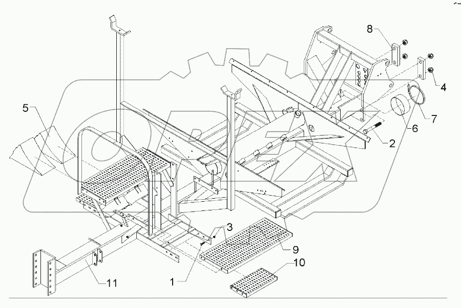 Basic frame Solitair 12