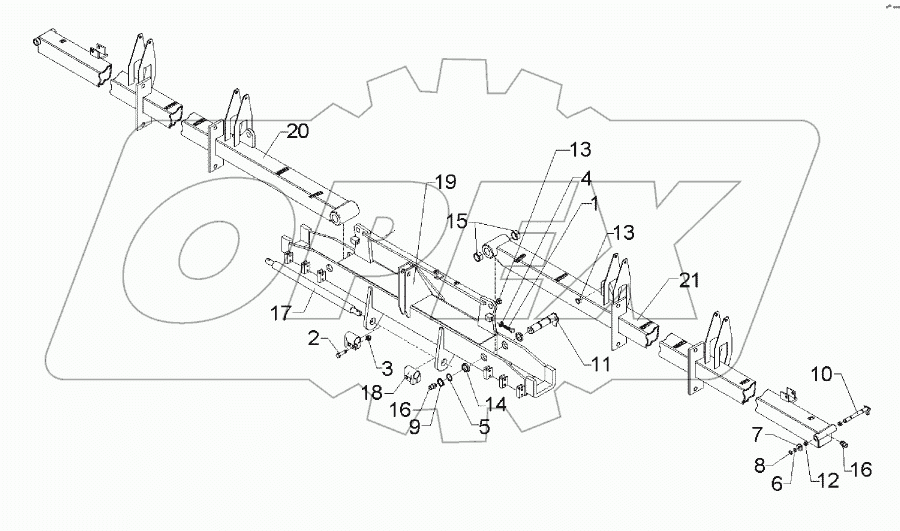 Folding frame Solitair 12/1200-K-175