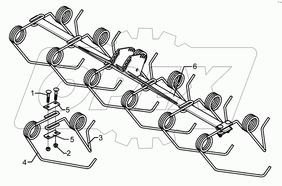 Levelling harrow S-1,50