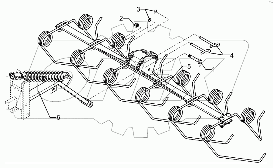 Levelling harrow S-1,50