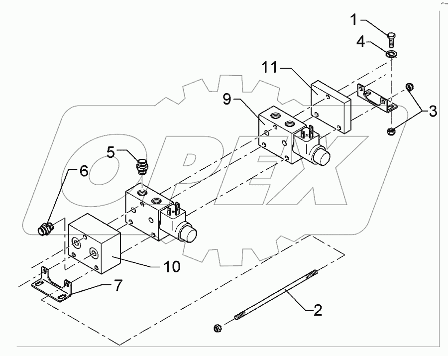 Control valve Solitair 2V-0M-0T