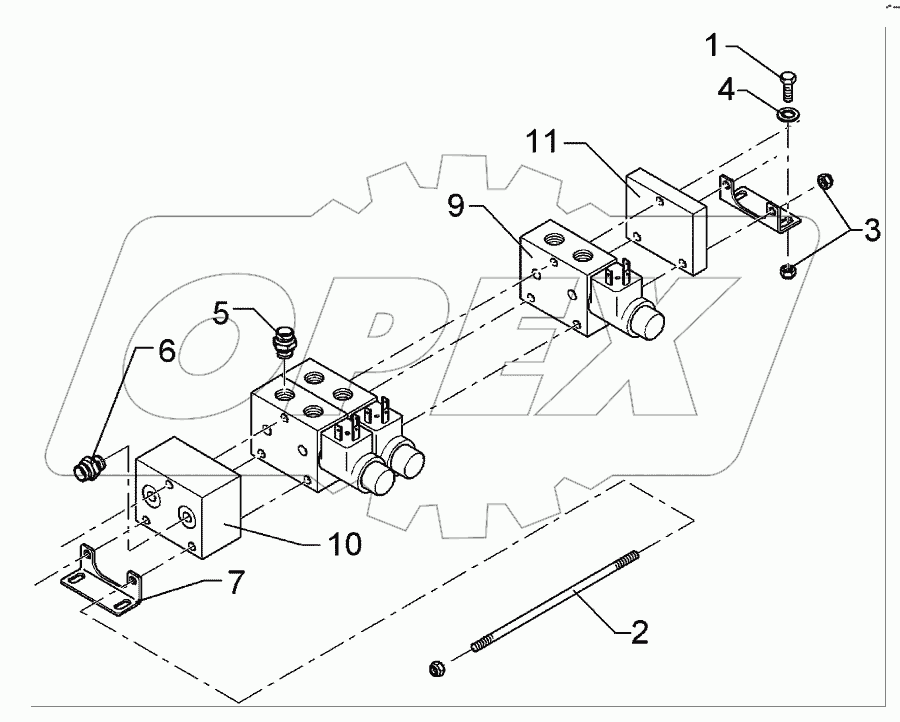 Control valve Solitair 3V-0M-0T