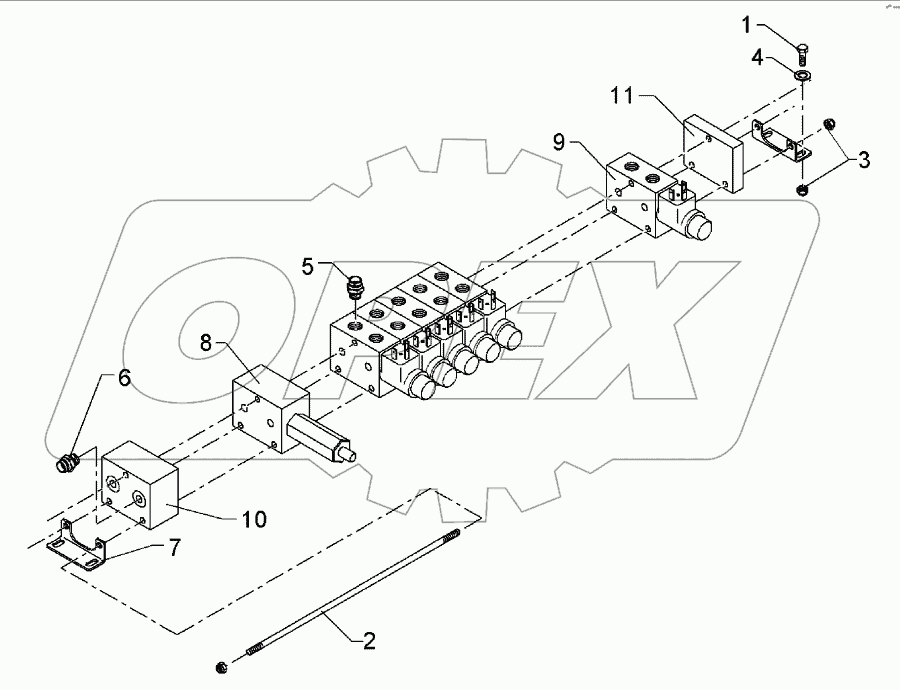Control valve Solitair 0V-1M-6T