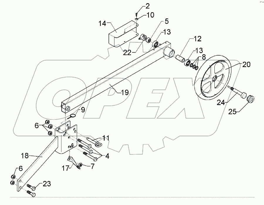 Drive wheel D350 Solitronic