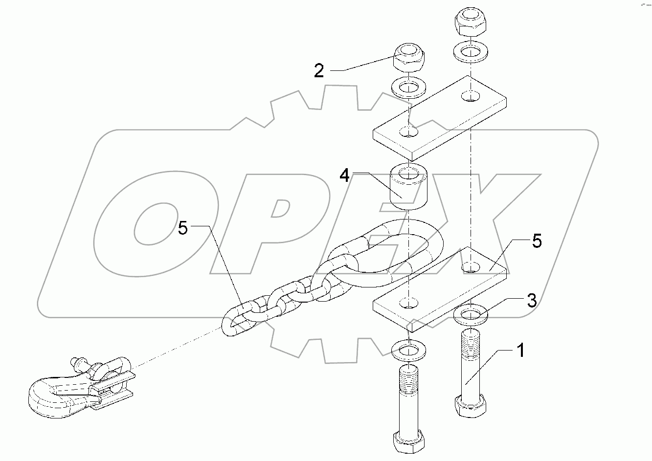 33110017 Safety chain