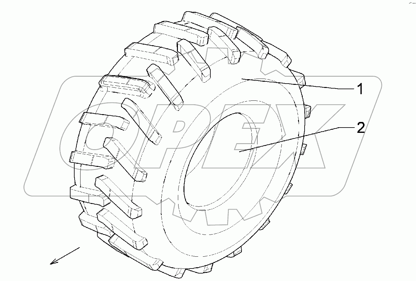 55010048 Wheel